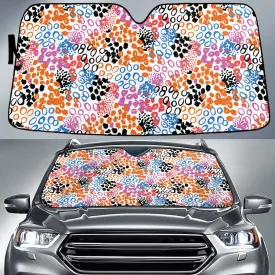 Chromatic Leopard Cheetah Skin Texture Car Sun Shades Cover Auto Windshield Coolspod