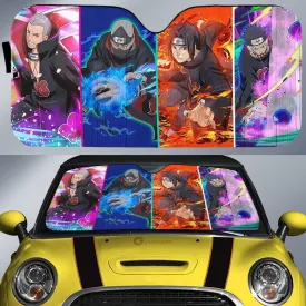 Akatsuki Members Car Sunshade Custom Anime Car Interior Accessories