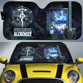 Alphonse Elric Car Sunshade Custom Fullmetal Alchemist Anime