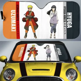 And Hinata Car Sunshade Custom Anime Car Accessories For Fans