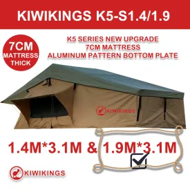 (BLACK FRIDAY) KIWIKINGS  (K5-S1.9) 1.9*3.1M FAMILY Edition ROOF TENT Camper 4×4