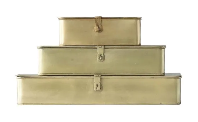 Brass Decor Boxes