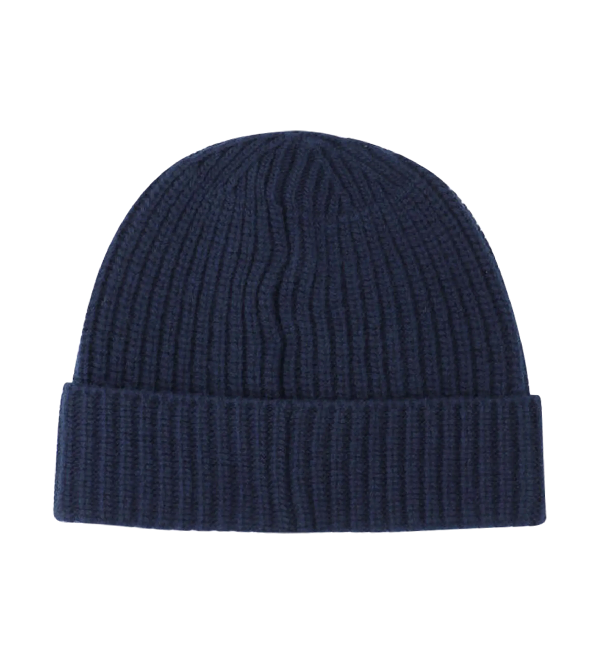 Compass-Patch Beanie Navy