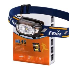 Fenix HL15 200 Lumen light weight CREE LED Headlamp (Black color body)