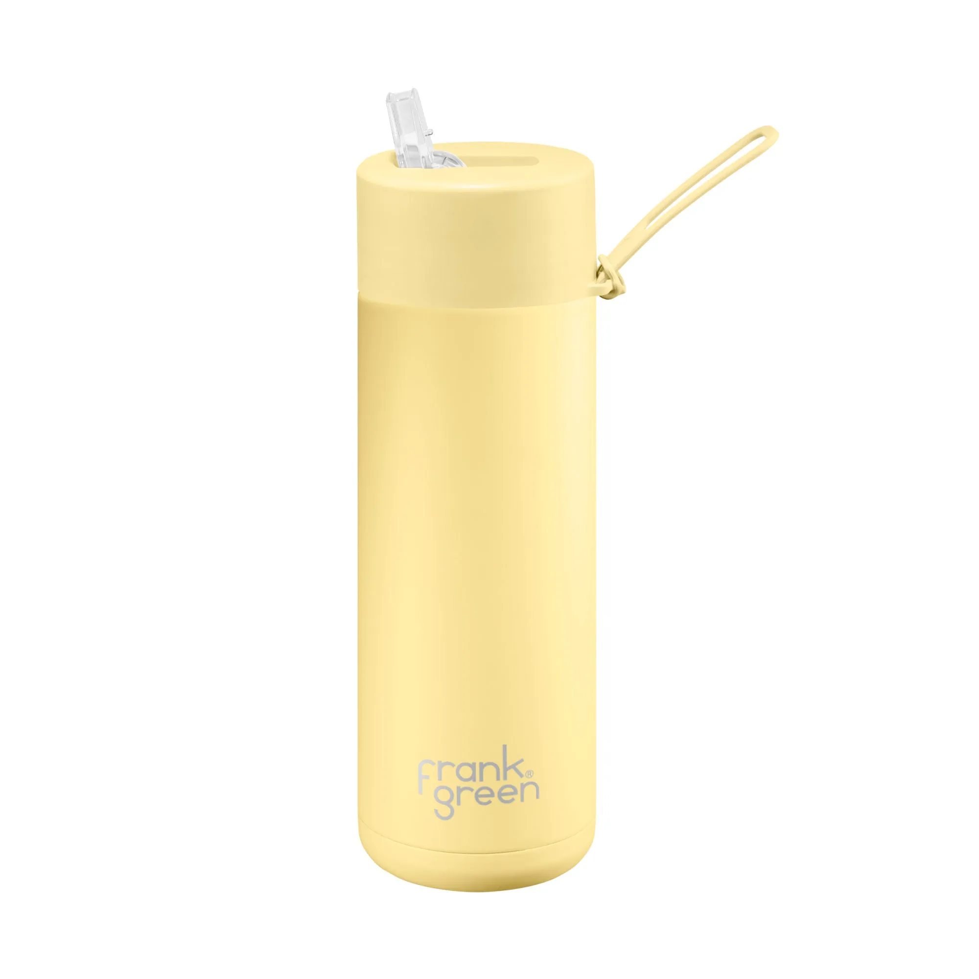 Frank Green Insulated Drink Bottle 595ml - Buttermilk