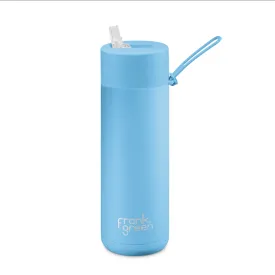 Frank Green Insulated Drink Bottle 595ml - Sky Blue