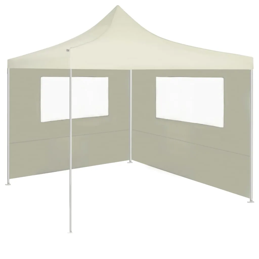 Gazebo Sidewall with Windows 4x2 m Cream