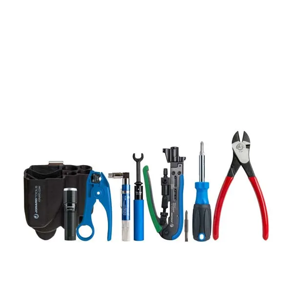 Jonard Tools - COAX Tool Kit with Universal Compression Tool for RG59/6 and CAT/TP Cables