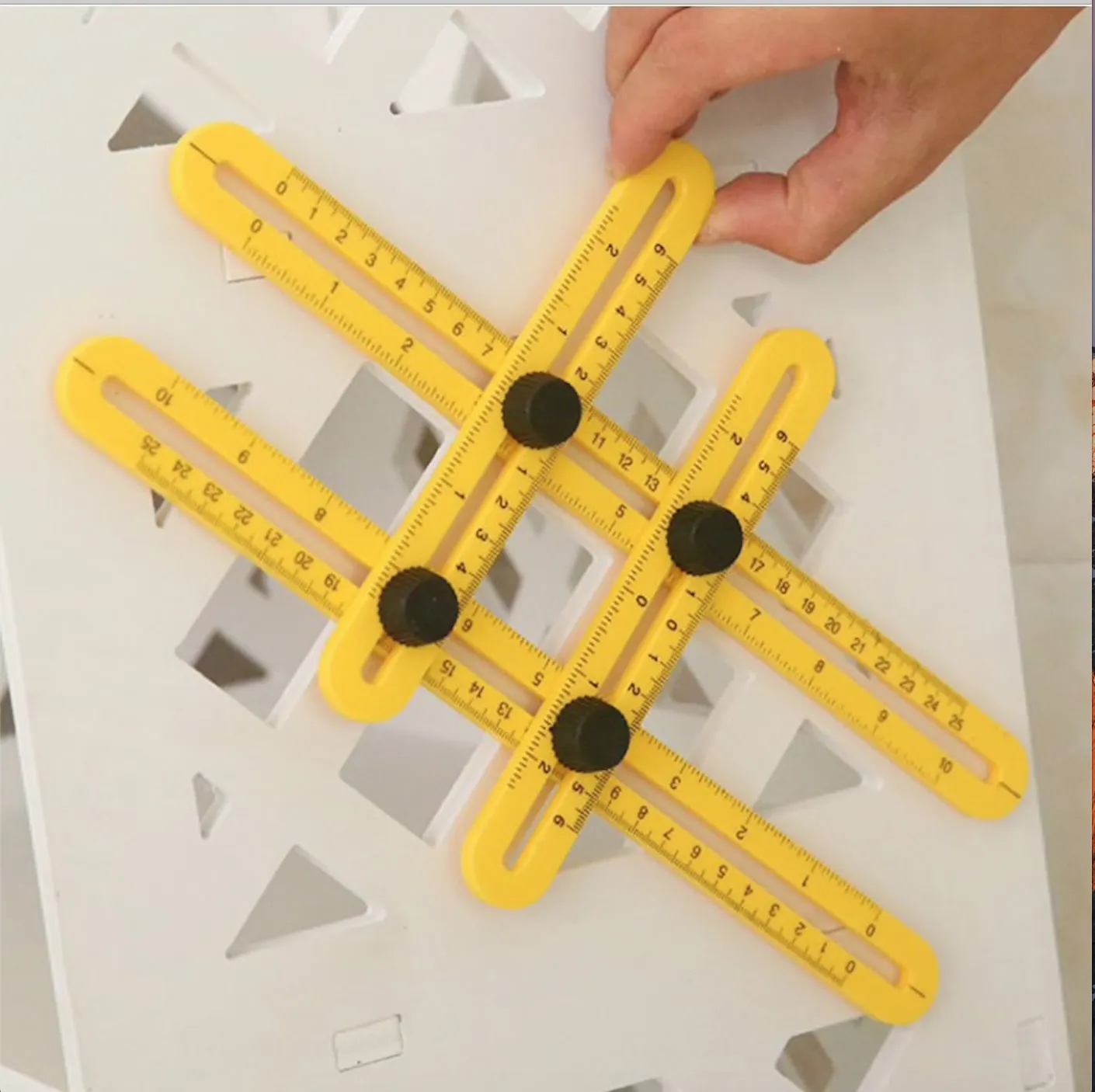 Multi-Angle Template Hand Tool