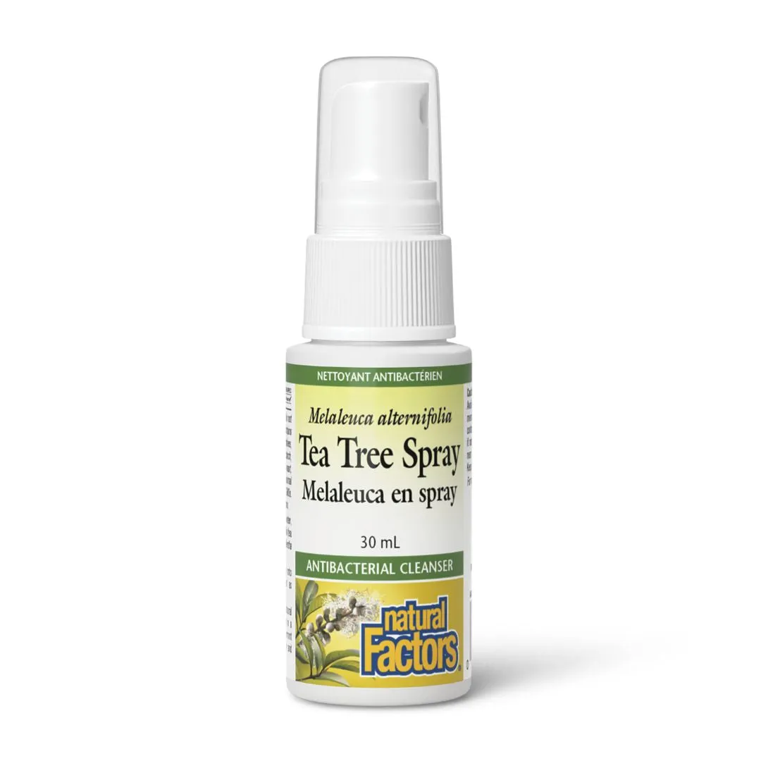 Natural Factors Tea Tree Spray (30ml)