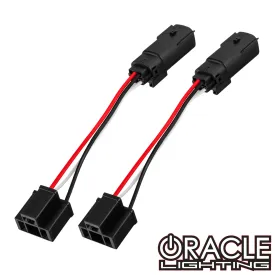 ORACLE Lighting 2018-2024 Jeep Wrangler JL "Plug & Play” H4 Headlight Wiring Adapter (Pair)