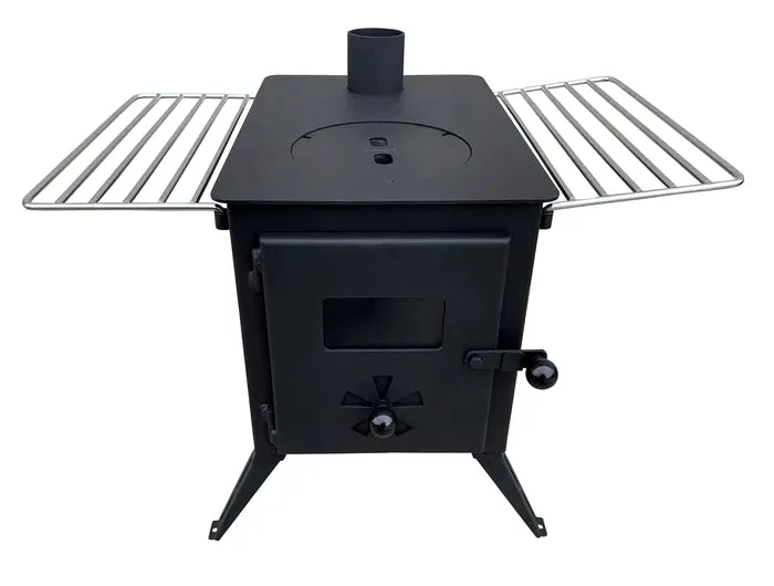 Outbacker® 'Firebox' Tent Stove & Water Heater Package