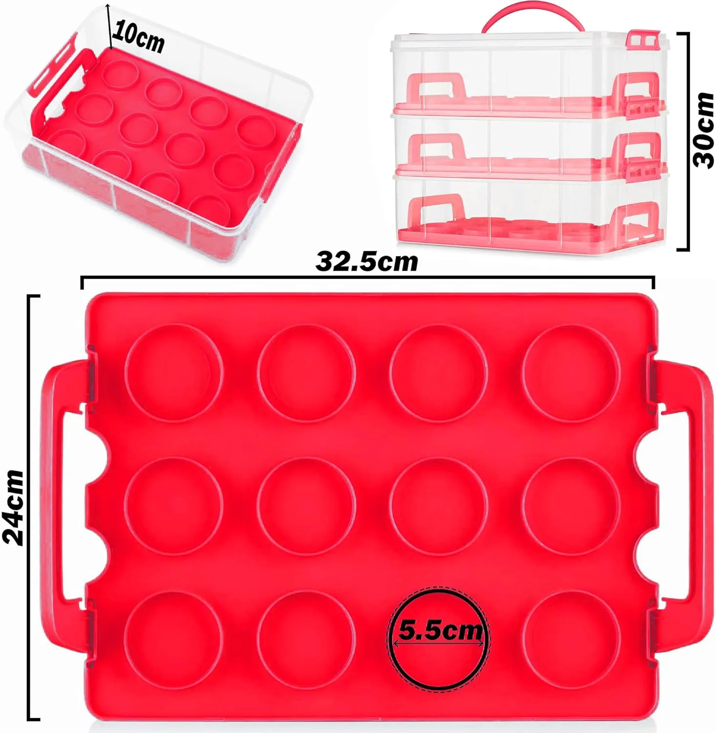 SG Traders™  Cake Carrier Box