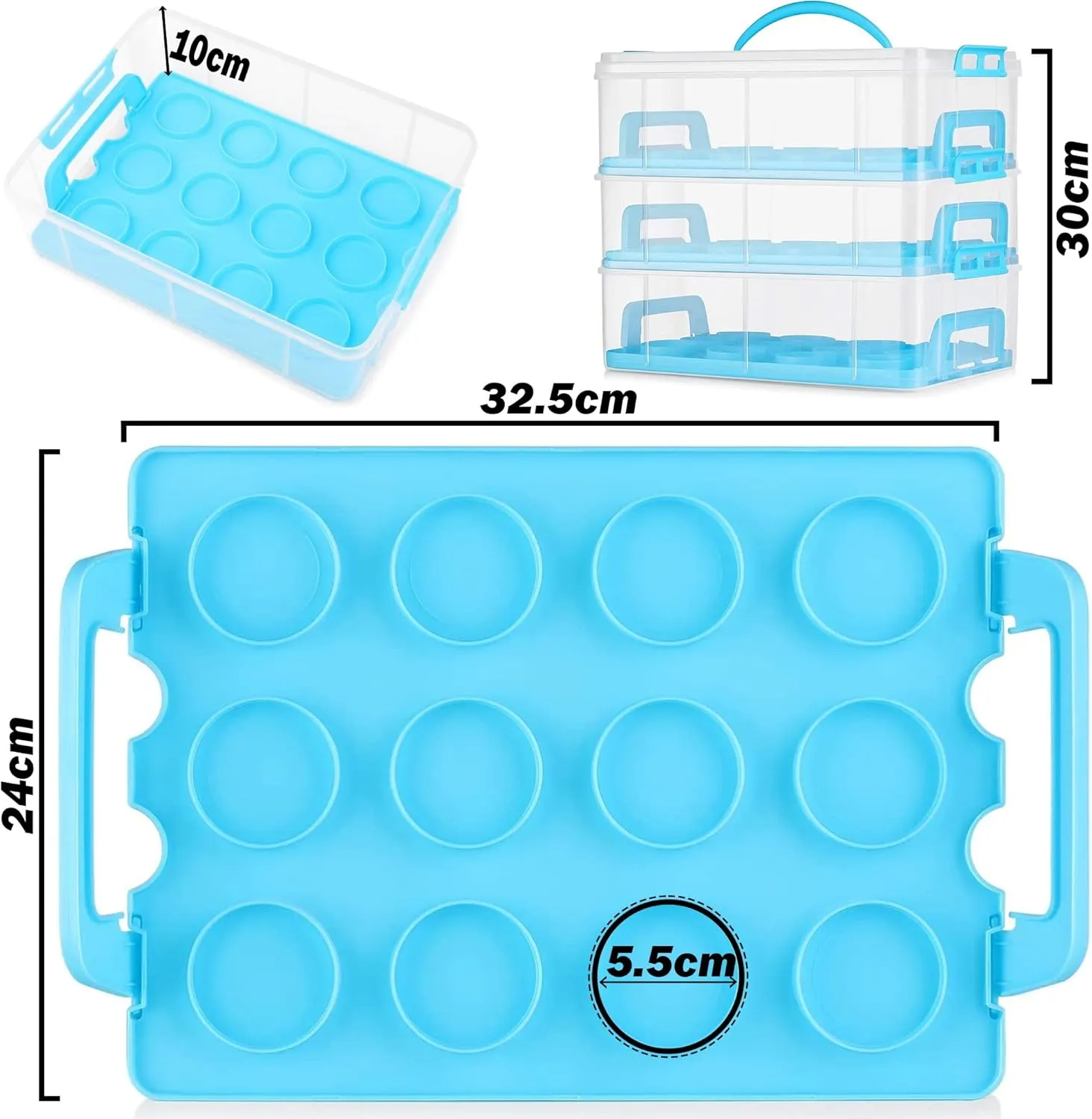 SG Traders™  Cake Carrier Box