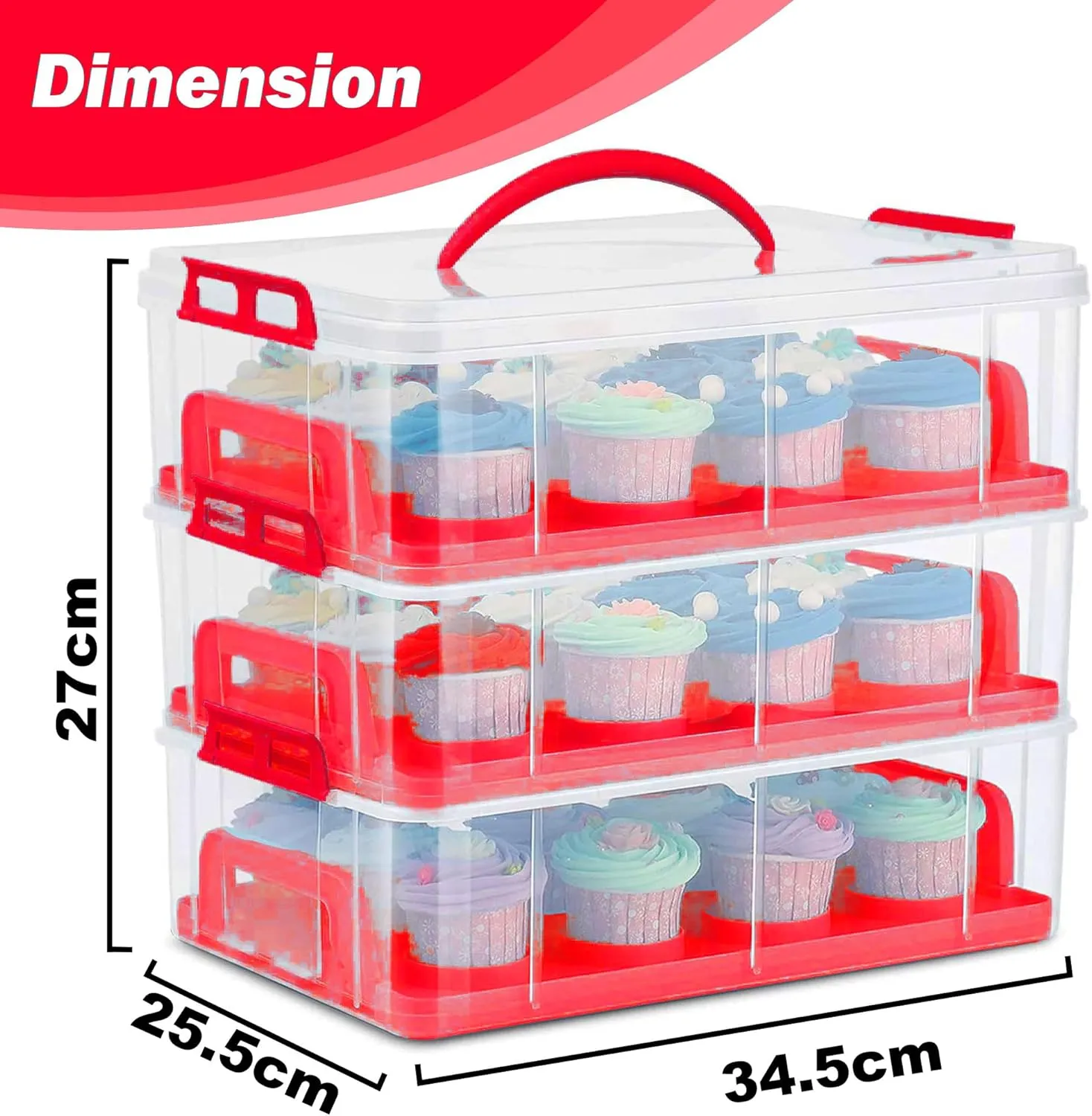 SG Traders™  Cake Carrier Box