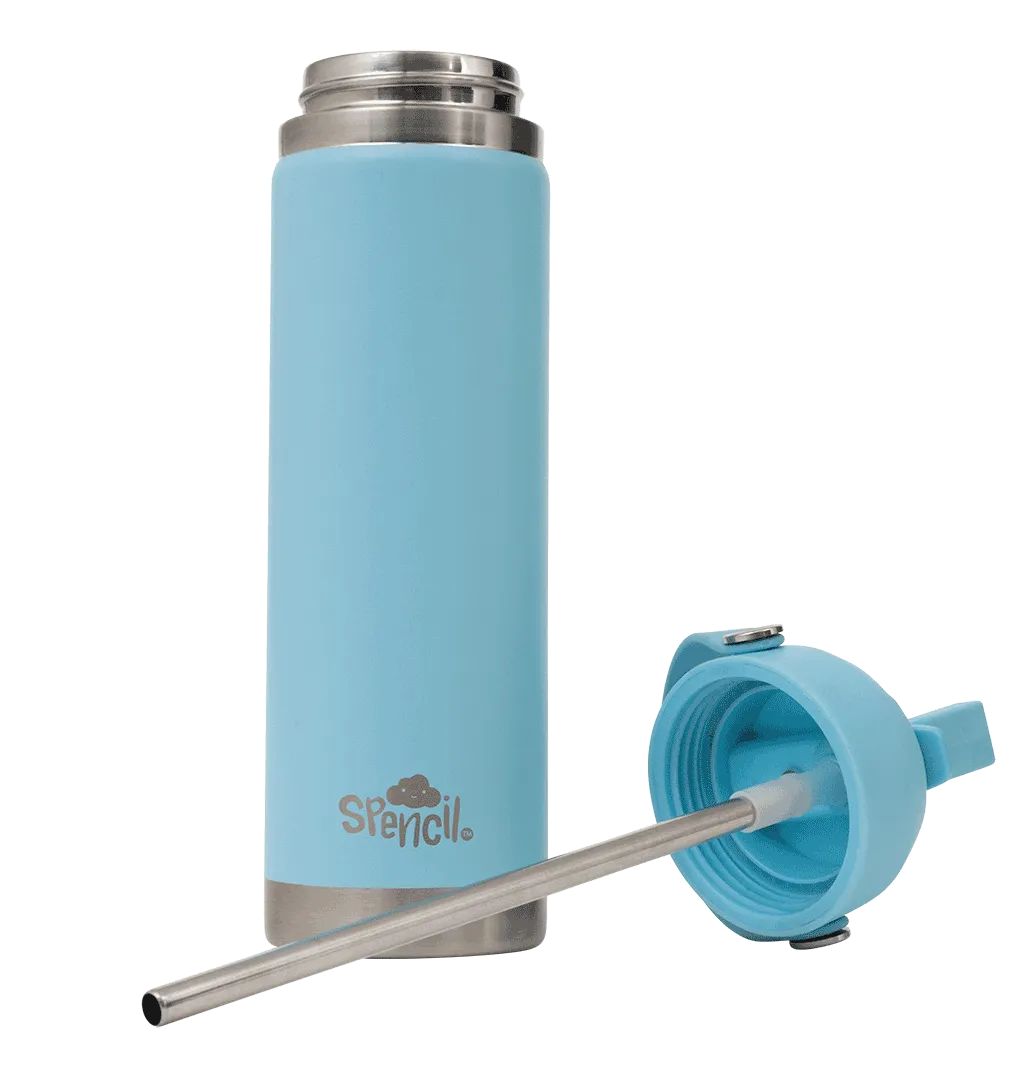 Spencil BIG Insulated Drink Bottle - Sky