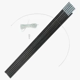 Tent Pole Kit, Fibreglass, 8.5mm