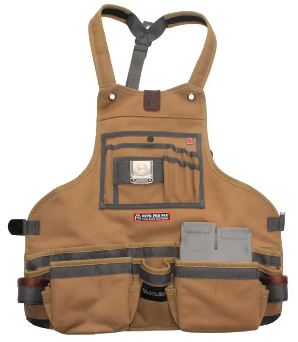 Veto Pro Pac TA-XLBX Tool Apron With Boxed Pockets