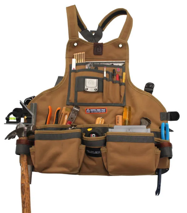 Veto Pro Pac TA-XLBX Tool Apron With Boxed Pockets