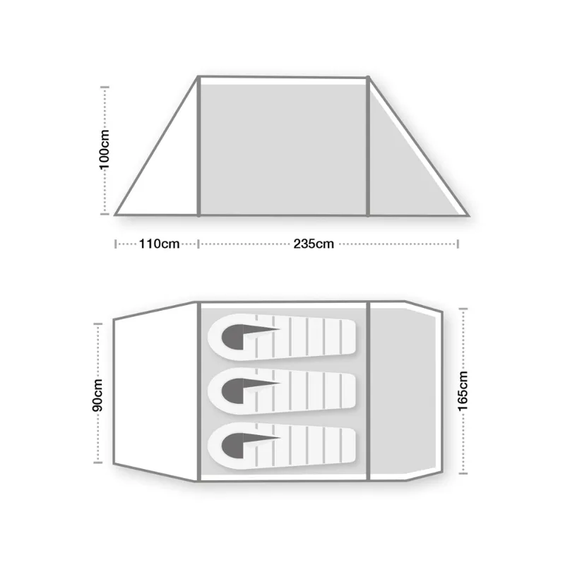 Wild Country Hoolie Compact 3 Tent